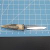 Rare J.Jacob 440 Custom Sheath knife Petrified Ivory Handle - Image 3