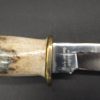 Rare J.Jacob 440 Custom Sheath knife Petrified Ivory Handle - Image 5